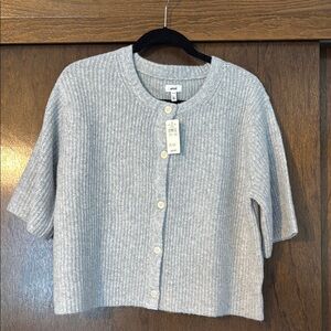 Aerie Unreal short sleeve cardigan